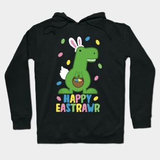 Happy Eastrawr Dino Easter Bunny Hoodie